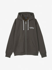 TNFロゴヘザースウェットフルジップフーディ（ユニセックス）