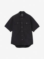 ショートスリーブワークベントシャツ（ユニセックス）