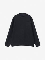ロングスリーブコンフォーティブワッフルクルー（メンズ）