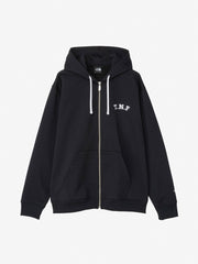 TNFロゴヘザースウェットフルジップフーディ（ユニセックス）