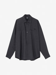 ウールスケープロングスリーブシャツ（ユニセックス）