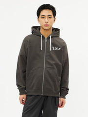 TNFロゴヘザースウェットフルジップフーディ（ユニセックス）