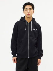 TNFロゴヘザースウェットフルジップフーディ（ユニセックス）