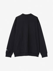 TNFロゴヘザースウェットクルー（ユニセックス）