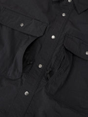 ショートスリーブワークベントシャツ（ユニセックス）